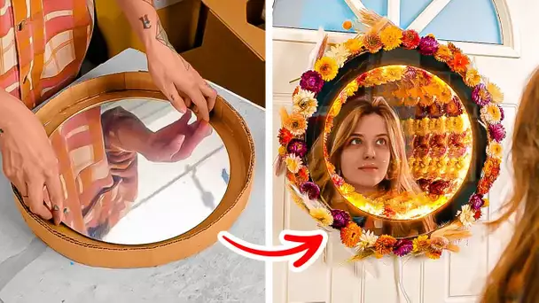 Miroir Magique Fait à la Main: Idées Inspirantes de Décoration de Maison DIY