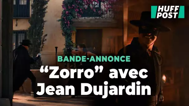 Le teaser de Jean Dujardin dans la peau (et le masque) de Zorro annonce une série pleine d'humour