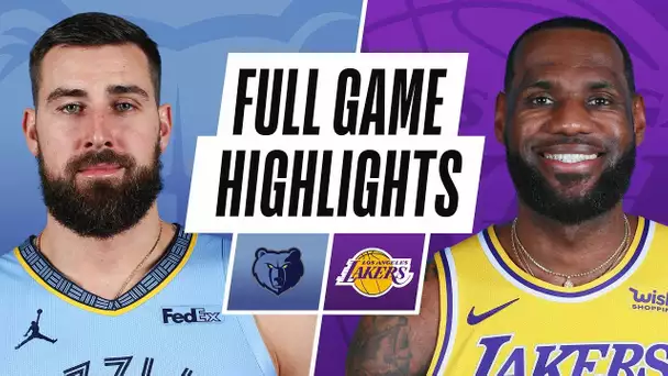 GRIZZLIES at LAKERS | FULL GAME HIGHLIGHTS | February 12, 2021