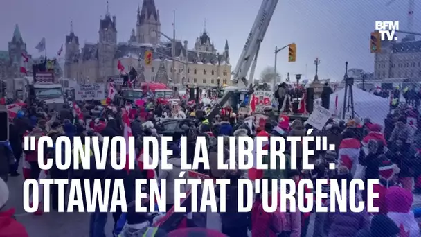 "Convoi de la liberté": le maire d'Ottawa déclare l'état d'urgence