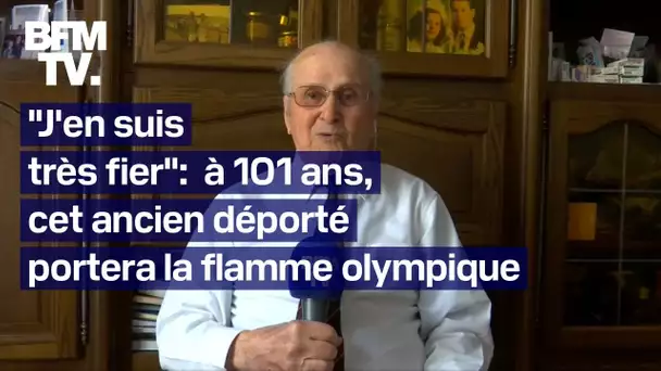 Jeux olympiques: l'interview intégrale du doyen des porteurs de la flamme