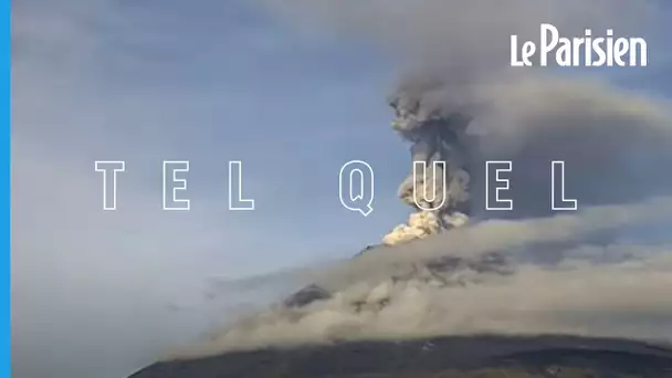 Mexique : en éruption, le Popocatepetl crache cendres et gaz volcaniques