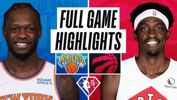 KNICKS at RAPTORS | FULL GAME HIGHLIGHTS | December 10, 2021