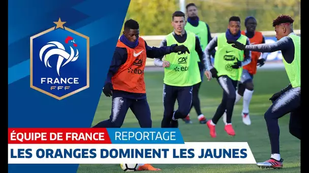Equipe de France : Les 'Oranges' dominent les 'Jaunes' I FFF 2018