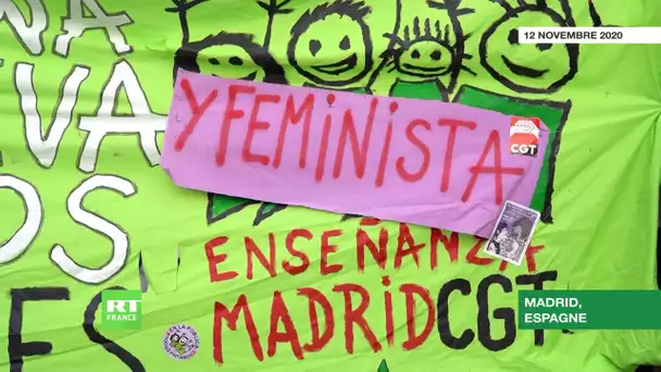 Covid-19 : manifestation à Madrid pour accroître le financement de la santé publique