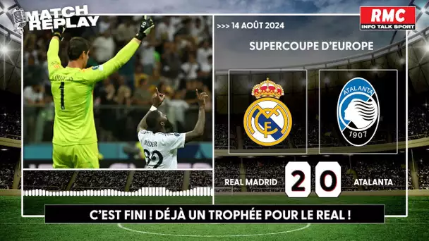Real Madrid-Atalanta : Les comms RMC du 1er trophée de la saison du Real (et du 1er but de Mbappé)
