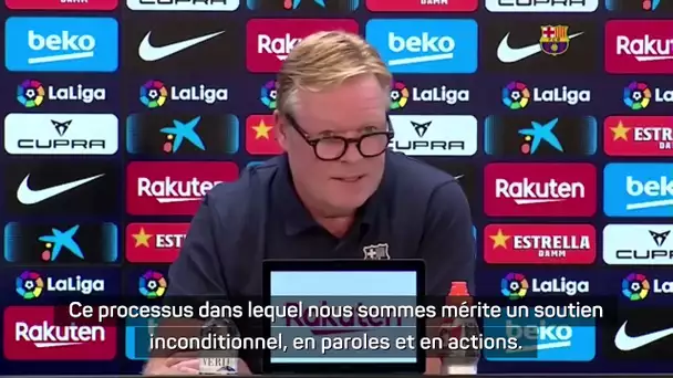 🇪🇸 FC Barcelone 💬 Koeman snobe la presse après la lecture d'un communiqué !