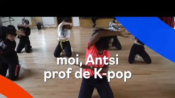 Antsi, professeure de danse K-pop