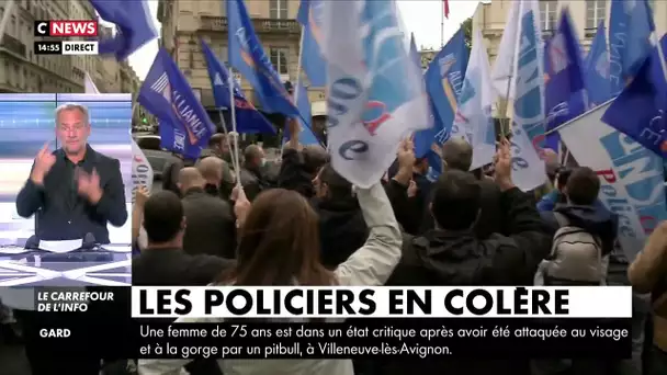 Les policiers crient leur colère à travers la France