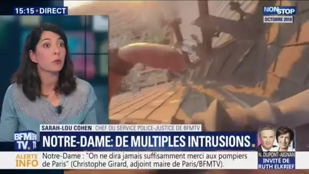 Notre-Dame : de nombreuses intrusions filmées