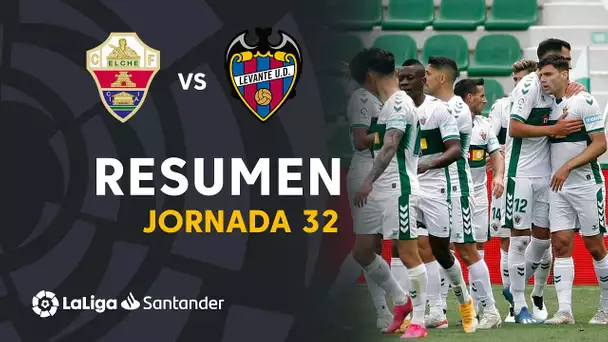 Resumen de Elche CF vs Levante UD (1-0)