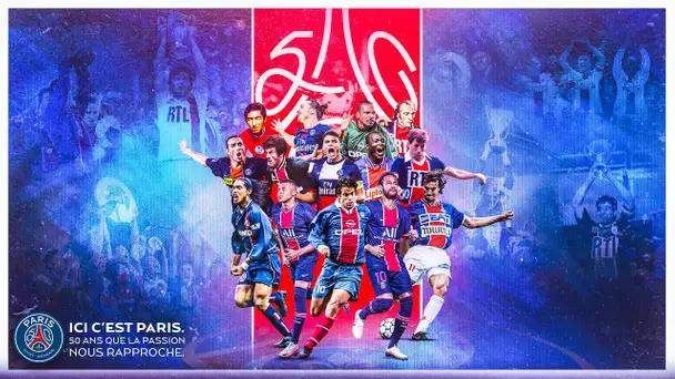Le Paris Saint-Germain célèbre ses 5️⃣0️⃣ ans ! ❤️💙 𝟭𝟮.𝟬𝟴.𝟭𝟵𝟳𝟬 - 𝟭𝟮.𝟬𝟴.𝟮𝟬𝟮𝟬