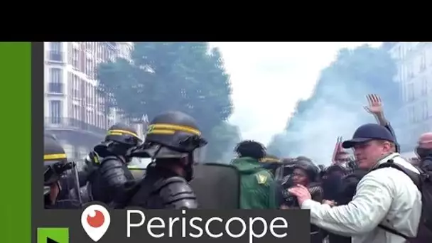 Loi travail : le jour de la «démonstration de force» vu depuis Periscope