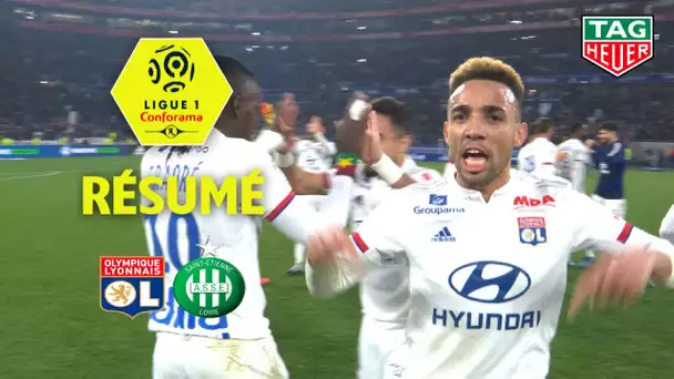 Olympique Lyonnais - AS Saint-Etienne ( 2-0 ) - Résumé - (OL - ASSE) / 2019-20
