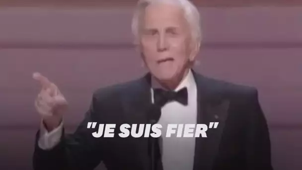 Kirk Douglas avait reçu un Oscar en 1996, juste après une attaque cérébrale