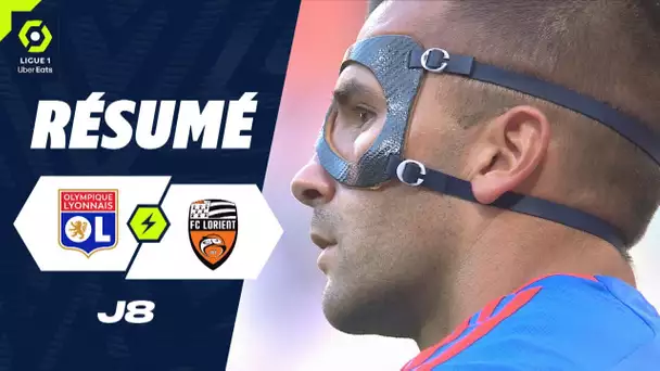 OLYMPIQUE LYONNAIS - FC LORIENT (3 - 3) - Résumé - (OL - FCL) / 2023-2024