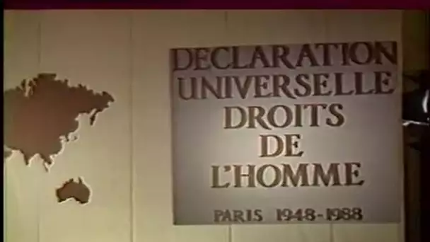 Discours François MITTERRAND et cérémonie Palais de Chaillot