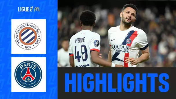 Ramos en FEU, le PSG se BALADE à Montpellier | 33ème journée - Ligue 1 McDonald's 24/25