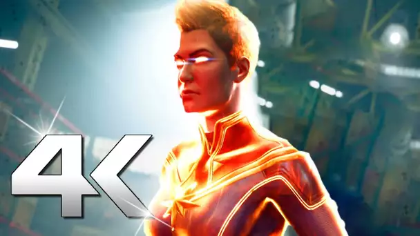 Marvel’s Midnight Suns : CAPTAIN MARVEL Gameplay Présentation 4K