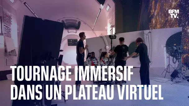 Cinéma: des tournages immersifs permis par ce plateau virtuel unique en Europe