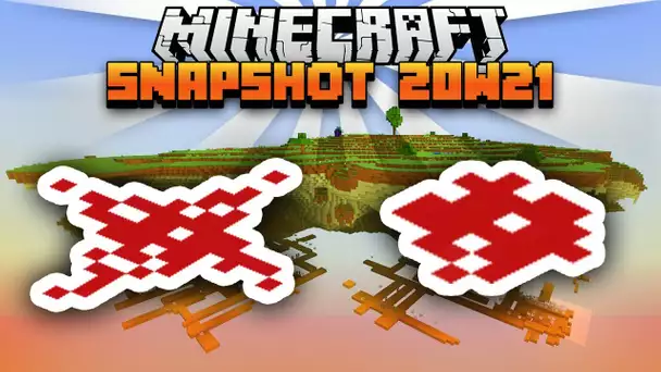 Minecraft Snapshot 20w21a - L'énorme nouveauté redstone, mondes et dimensions custom