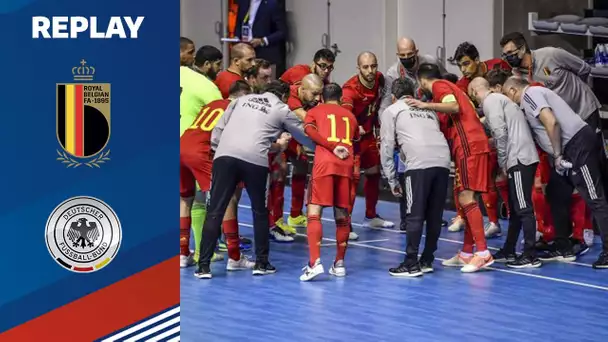 Jeudi 16 : Allemagne-Belgique Futsal en direct à 16h00 !