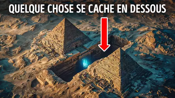 Une étrange anomalie inattendue a été découverte sous Gizeh