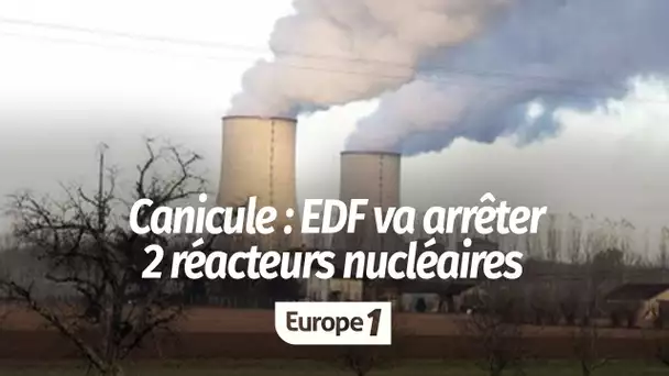 Pour cause de canicule, EDF va arrêter deux réacteurs nucléaires : "Ce que nous surveillons, c'es…