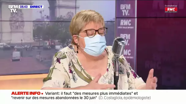 Dominique Costagliola,"Les soignants qui refusent de se faire vacciner doivent être mis à l'écart"