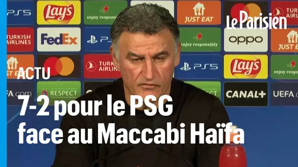 Le PSG écrase le Maccabi Haïfa : "Un football fantastique" pour Galtier