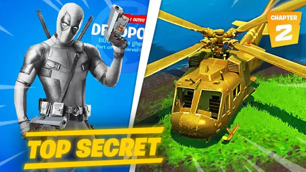 SECRET SAISON 2 : LES ARMES DE DEADPOOL, HELIPORT ET PROCHAINES MAJ ... (FORTNITE SAISON 2)