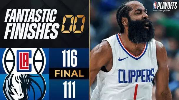 Final 5:55 WILD ENDING #4 Clippers at #5 Mavericks | Game 4 | April 28, 2024