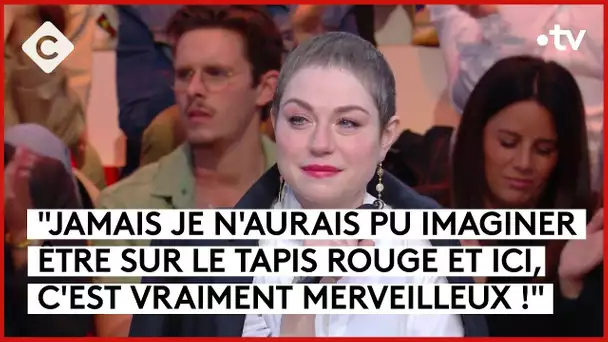 Tapis rouge pour Emilie Dequenne - C à Vous - 15/05/2024