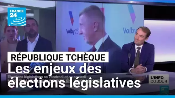 Législatives en République tchèque : quels enjeux ? • FRANCE 24