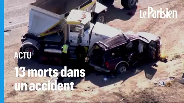 IIs montent à 25 dans un SUV et percutent un camion : 13 morts