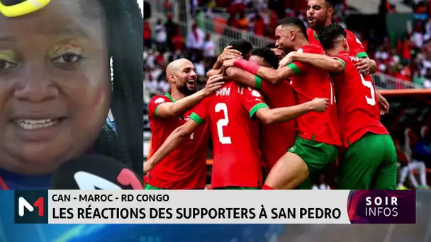 CAN-Maroc-RD Congo : Les réactions des supporters à San Pedro