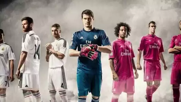 Les nouveaux maillots du Real Madrid pour la saison 2014-2015 !
