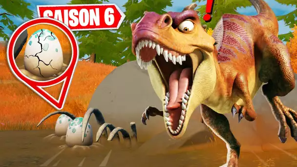 2 ANS PLUS TARD, LES DINOSAURES ARRIVENT SUR FORTNITE ! (FORTNITE SECRET SAISON 6)