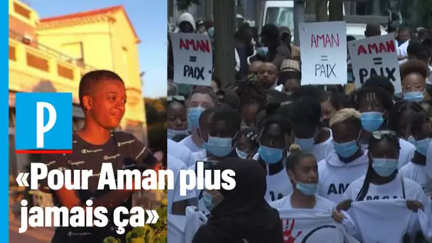 Epinay-sur-Seine: 500 personnes rendent hommage à Aman, 16 ans, tué par balles