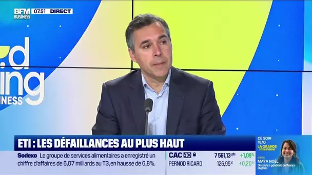 Frédéric Coirier (METI) : ETI, les défaillances au plus haut
