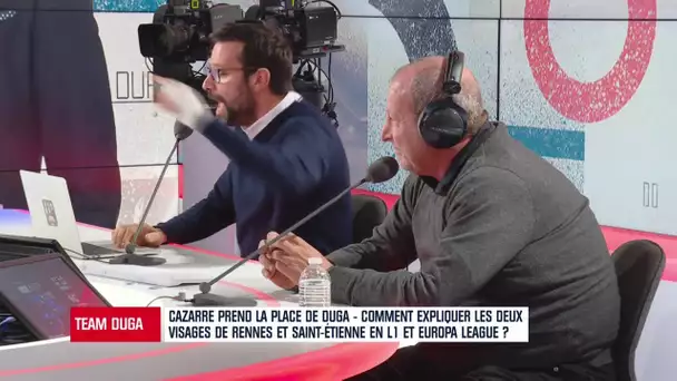 Cazarre nous explique pourquoi Saint-Étienne et Rennes jouent différemment en L1 et Europa League