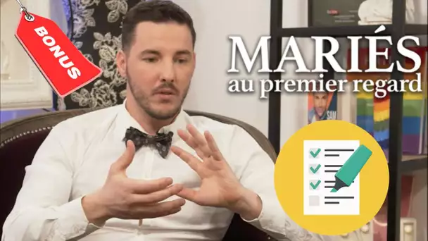 Adrien #MariésAuPremierRegard Comment se déroulent les tests de compatibilité amoureuse ?#BONUS
