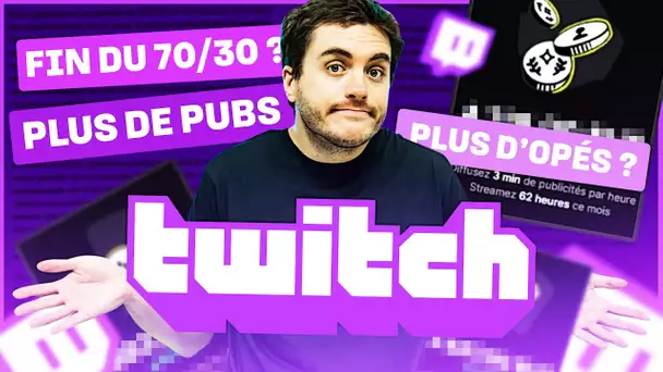 VERS LA FIN DE TWITCH ? (Changements sur les subs, les pubs, ...)