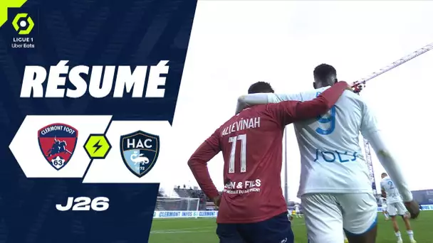 CLERMONT FOOT 63 - HAVRE AC (2 - 1) - Résumé - (CF63 - HAC) / 2023/2024