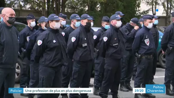 Angoulême : agression d'un policier à la faucille