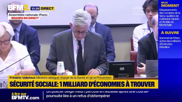 🟡Dépassements des comptes de la Sécu: Suivez en direct l'audition de C.Vautrin et A. de Montchalin