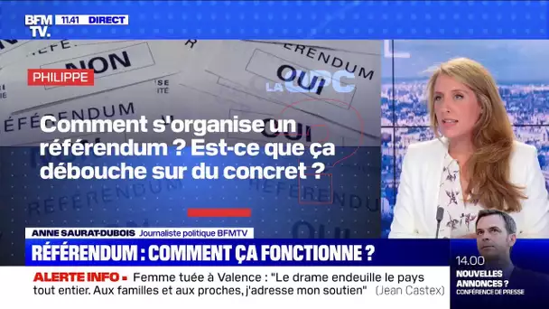 Comment s'organise un référendum ? BFMTV répond à vos questions politiquement concrètes