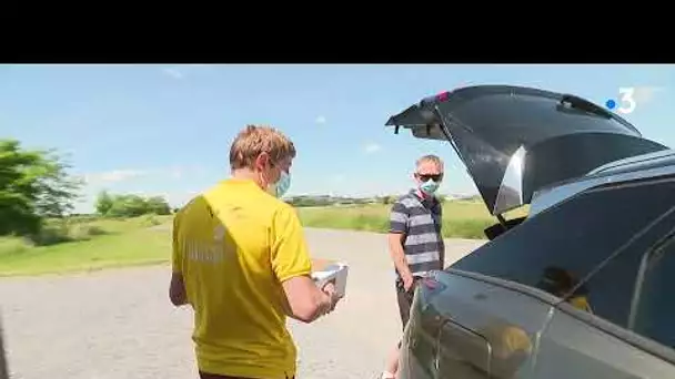 Le Drive fermier. Exemple à Douai