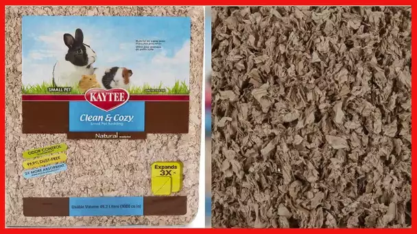 Kaytee Clean & Cozy Natural Small Animal Pet Bedding 49.2 Liters