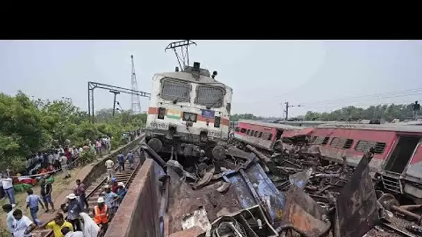 L'un des pires accidents de train en Inde pourrait faire jusqu'à 380 morts